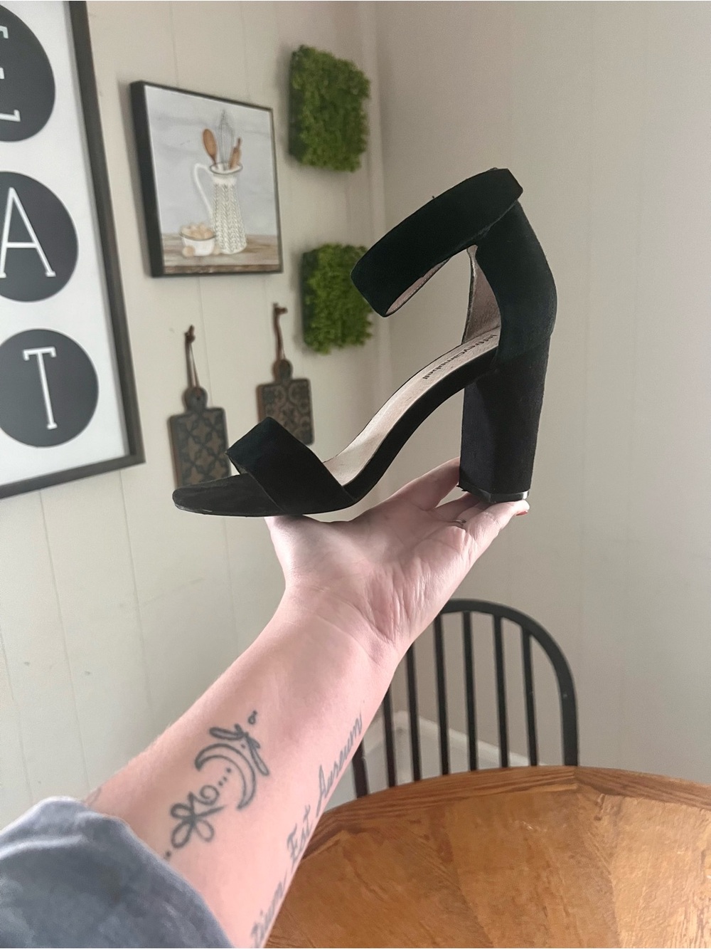 Jeffrey Campbell | Black Suede Heels